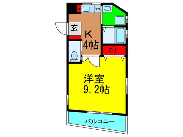 エクセシオン白陽の物件間取画像